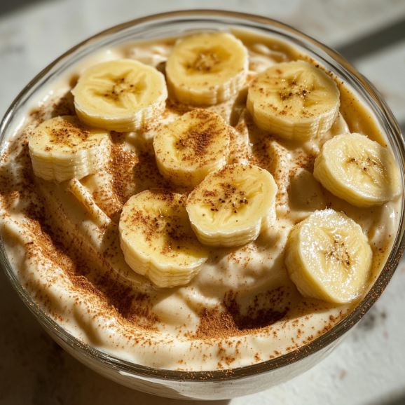 Cottage Cheese Banana Pudding Recipe