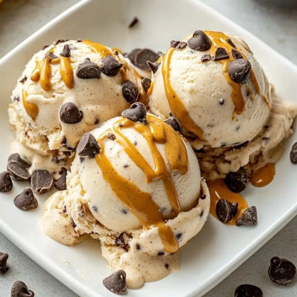Easy Peanut Butter Banana Cottage Cheese Ice Cream